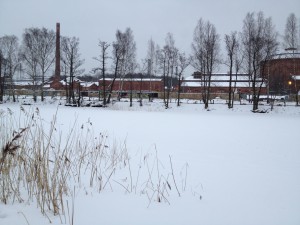 Norra Djurgårdsstadens östra del vid Husarviken